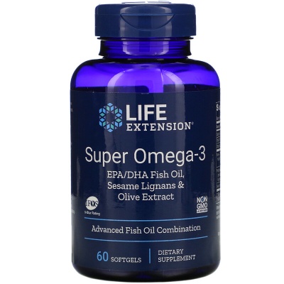  Life Extension Super Omega 3 60 