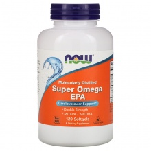 Антиоксидант NOW Super Omega EPA 120 капсул