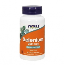 Витамины NOW Selenium 200 мкг 90 капсул