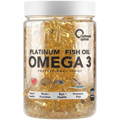 Антиоксидант Optimum System Omega-3 555 капсул