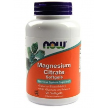 Витамины NOW Magnesium Citrate 90 капсул