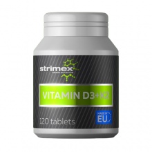 Витамины Strimex Vitamin D3+K2 120 таблеток