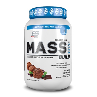 Гейнер Everbuild Nutrition 100% MASS BUILD Gainer 908 гр
