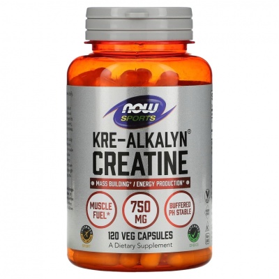 Креатин NOW Kre-Alkalyn Creatine 120 капсул